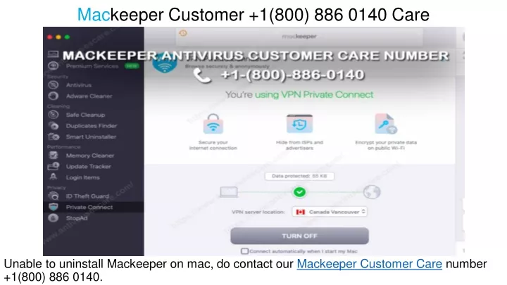 mackeeper customer 1 800 886 0140 care