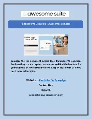 pandadoc vs docusign awesomesuite com