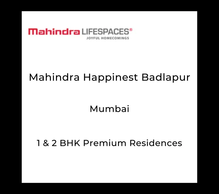 mahindra happinest badlapur