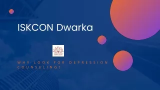 Free Helpline For Depression By ISKCON Dwarka