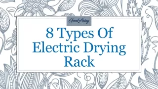 8 Types of Electric Drying Rack | Good Living Singapore