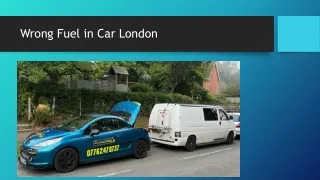 Wrong Fuel in Car London