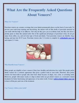 what are the frequently asked questions about