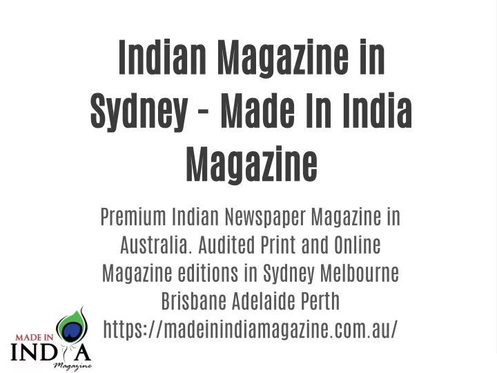 indian magazine in sydney made in india magazine