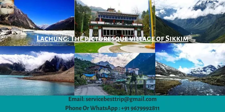lachung the picturesque village of sikkim