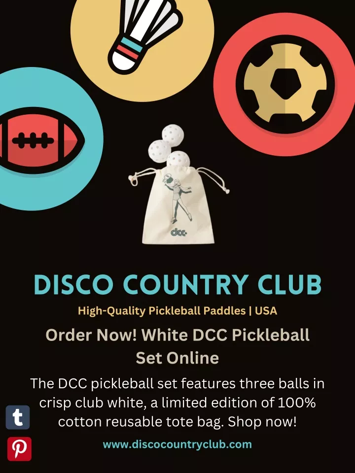 disco country club high quality pickleball