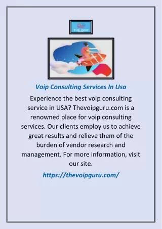 voip consulting services in usa
