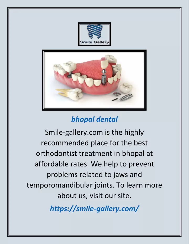 bhopal dental