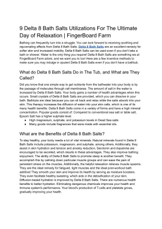 9 delta 8 bath salts utilizations