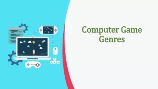 6.Computer Game Genres
