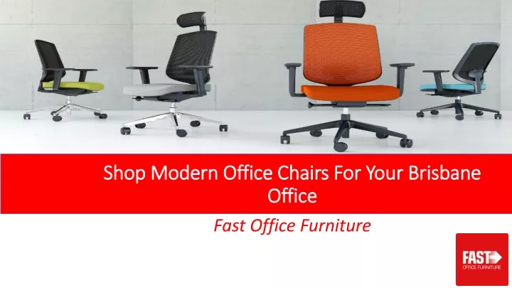 shop modern office chairs for your brisbane office