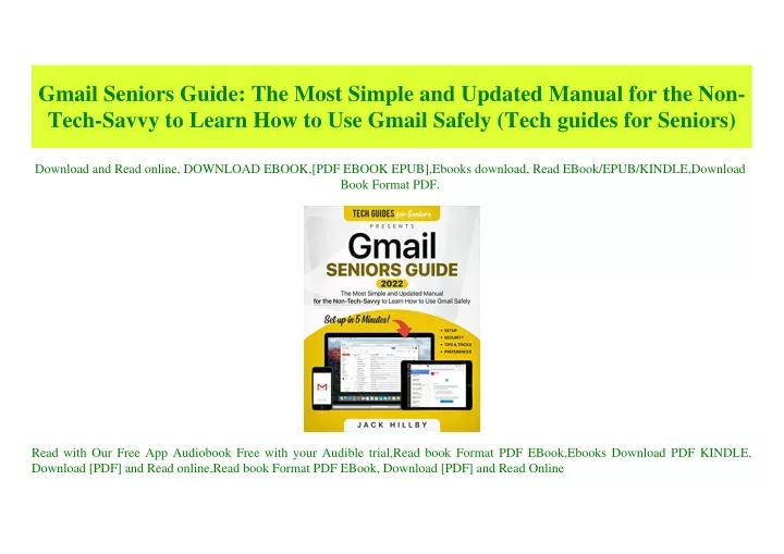 gmail seniors guide the most simple and updated