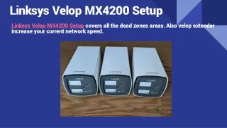 Linksys Velop MX4200 Setup