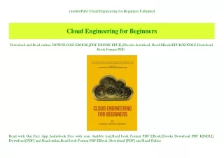 {mobiePub} Cloud Engineering for Beginners Unlimited