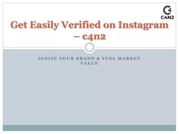 get easily verified on instagram c4n2