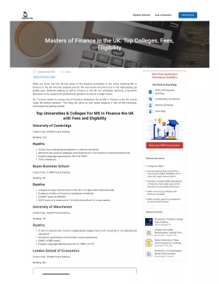 mentr-me-com-blogs-masters-of-finance-in-the-uk-top-colleges-fees-eligibility