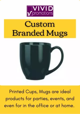 Promotional Coffee Mugs and Cups Up for Sale