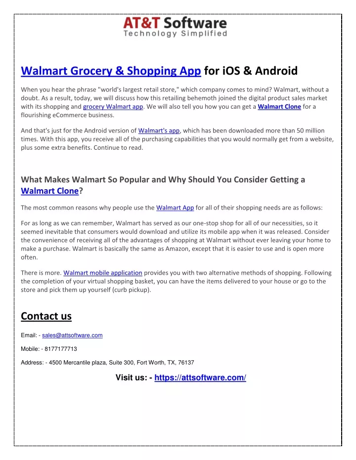 walmart grocery shopping app for ios android