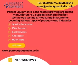 Pet Bottle Testing Instruments | Perfect Group India