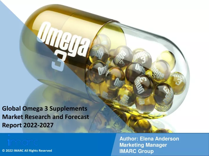 global omega 3 supplements market research