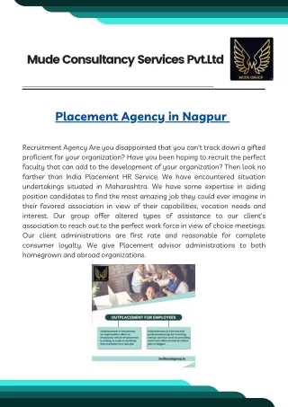 Placement Agency in Nagpur