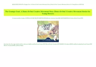 [READ PDF] EPUB The Grumpy Goat A Dance-It-Out Creative Movement Story (Dance-It-Out! Creative Movem