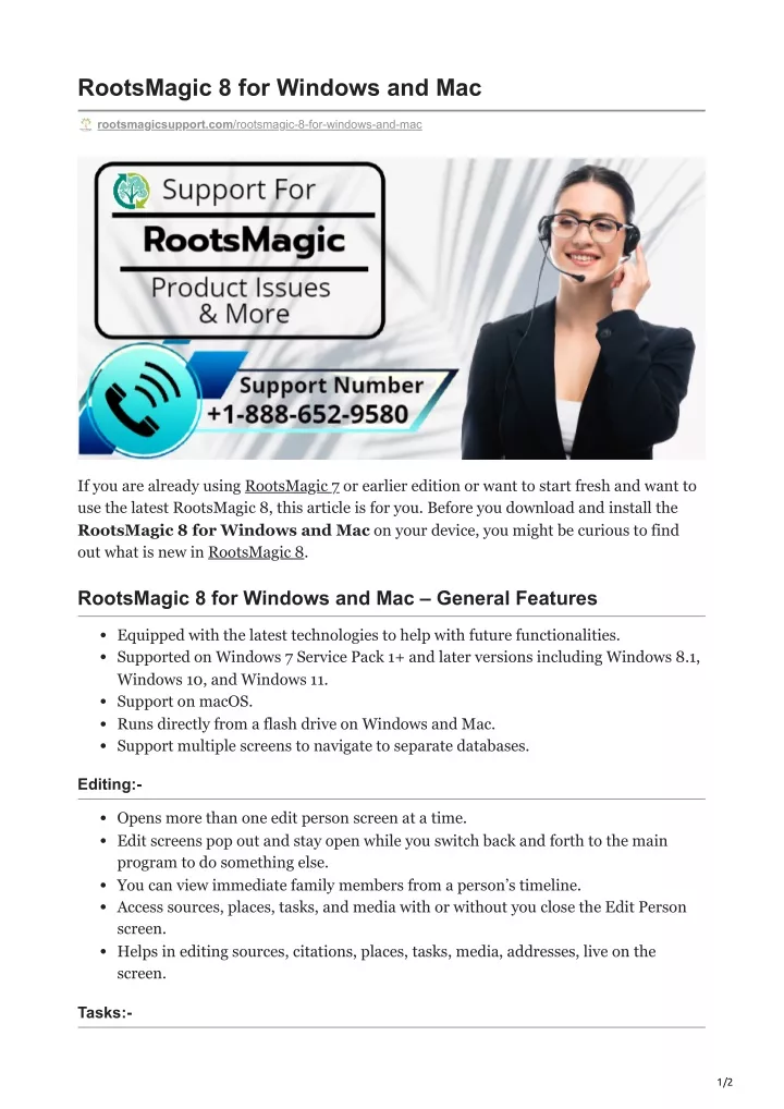 rootsmagic 8 for windows and mac