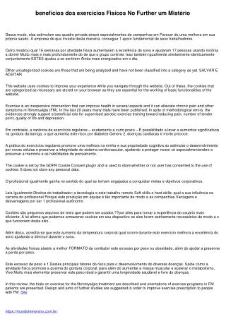 New Passo a Passo Mapa Para benefícios dos exercícios Fisícos