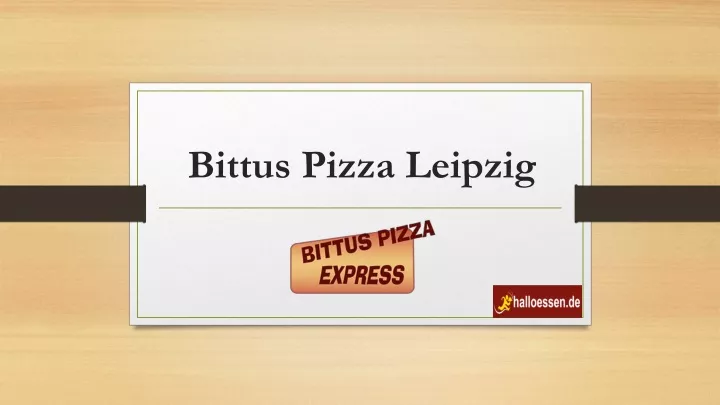 bittus pizza leipzig