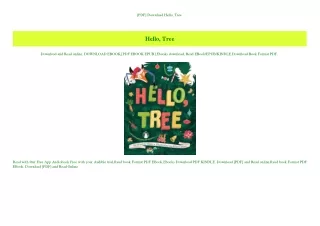 pdf download hello tree