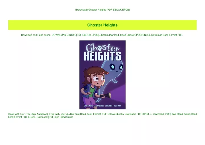 download ghoster heights pdf ebook epub