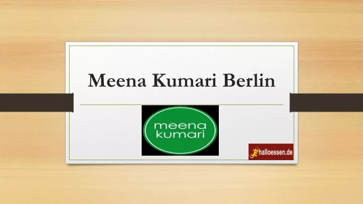 meena kumari berlin