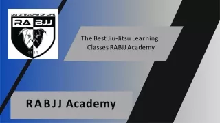 Best Jiu Jitsu Learning Classes