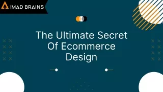 the ultimate secret of ecommerce design