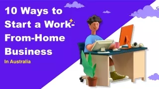 10 Ways to Start a Work-From-Home Business