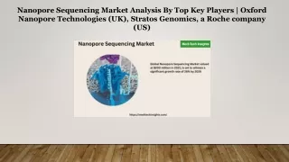 nanopore sequencing market analysis