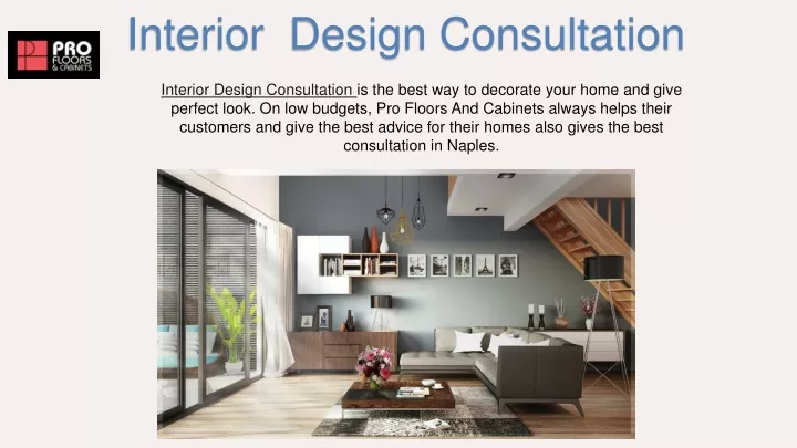 interior design consultation