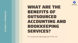 What Are The Benefits Of Outsourced Accounting And Bookkeeping Services?