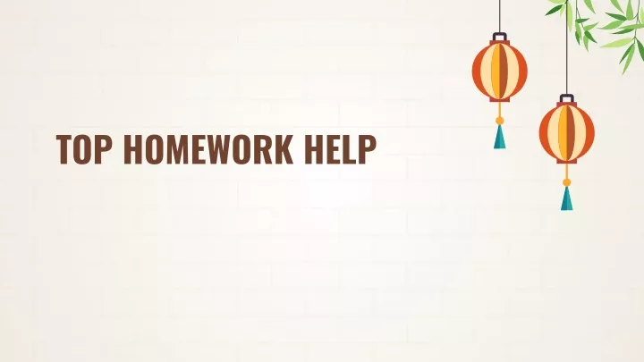 top homework help