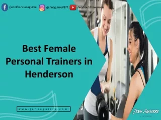Best Female Personal Trainers in Henderson