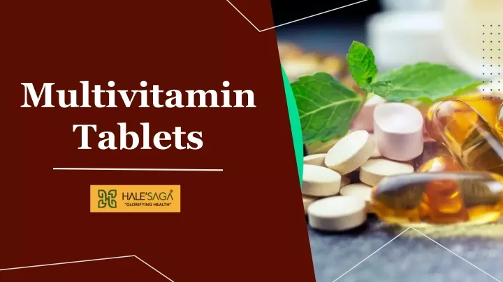 multivitamin tablets