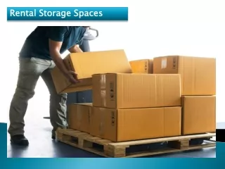 Rental Storage Spaces
