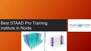 best staad pro training institute in noida