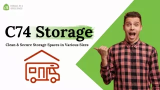 Find Cost-Effective Self Storage Near Lake Elsinore - C74 Storage