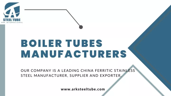 boiler tubes manufacturers