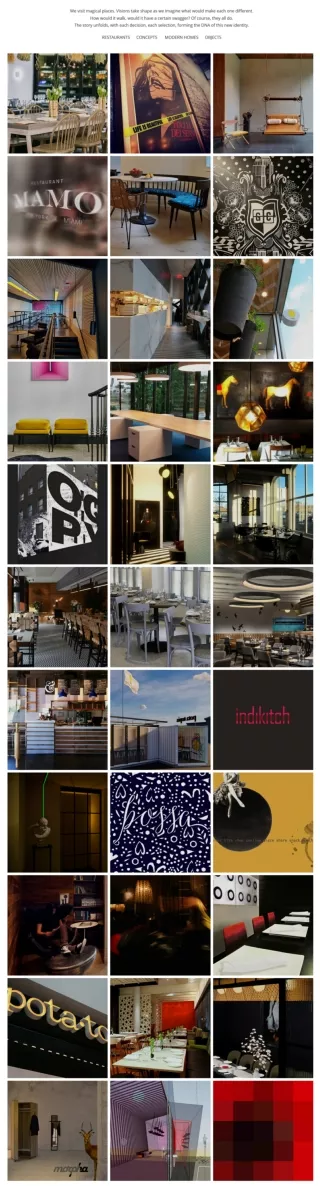 Creative Architectural Restaurant Interior Designer in NYC