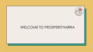 welcome to prosperitymirra
