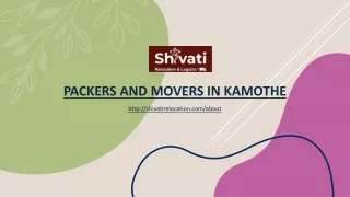 Packers and Movers in Kamothe