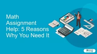 Math Assignment Help_ 5 Reasons Why You Need It