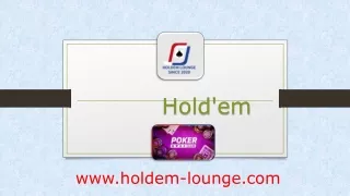 Online hold'em